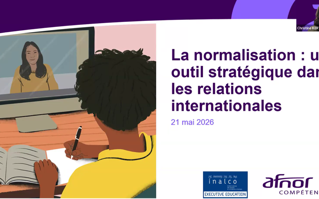 Replay video La normalisation : un outil stratégique dans les relations internationales