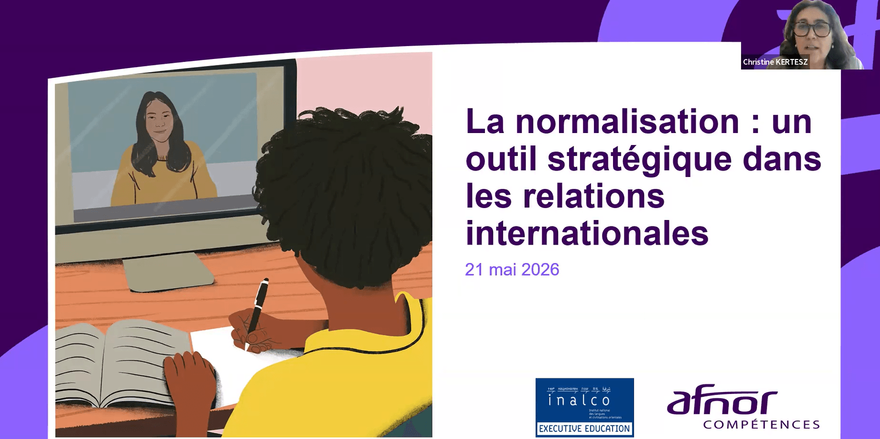Replay video La normalisation : un outil stratégique dans les relations internationales