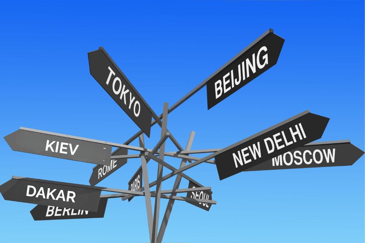 Tokyo, Beijing, New Delhi, Dakar, destinations internationales, langues orientales
