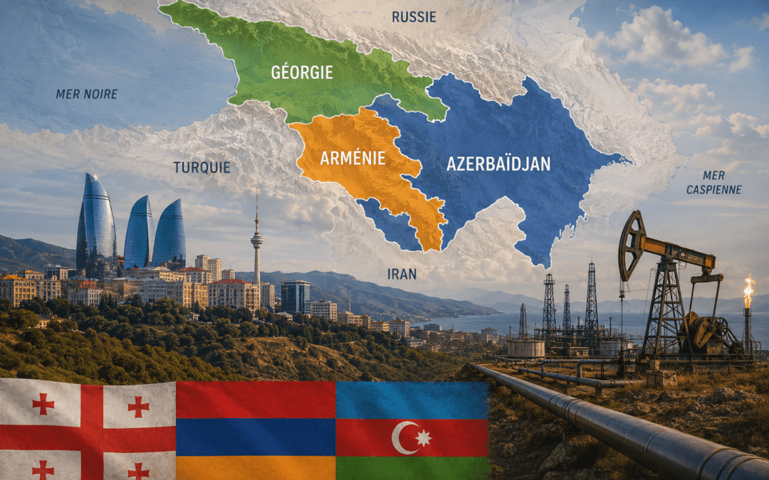 Caucase du sud - geopolitique Arménie, Azerbaidjan, Géorgie